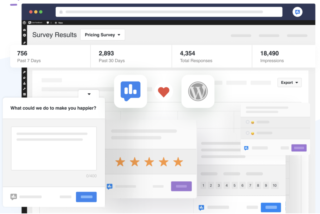 Via UserFeedback UserFeedback dashboard