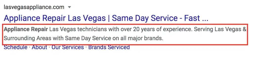Meta Descriptions